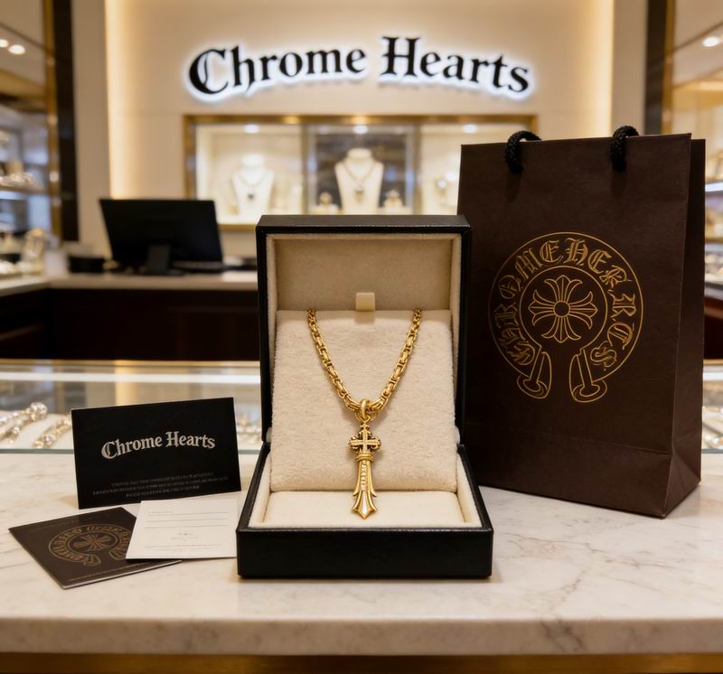 Chrome Hearts Necklace 04yxs495